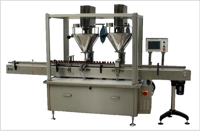 雙頭全自動(dòng)粉劑灌裝機(jī)